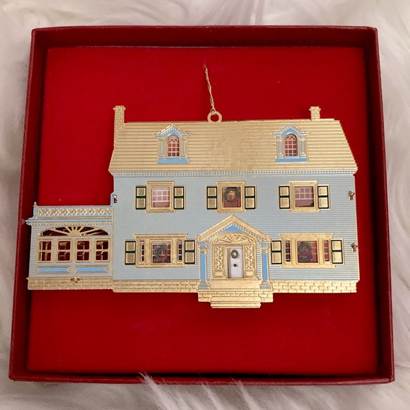 Bing & Grøndahl 3D Mini Dollhouse 24KT Gold Finish Xmas Ornament Decoration 1920 - Picture 4 of 13